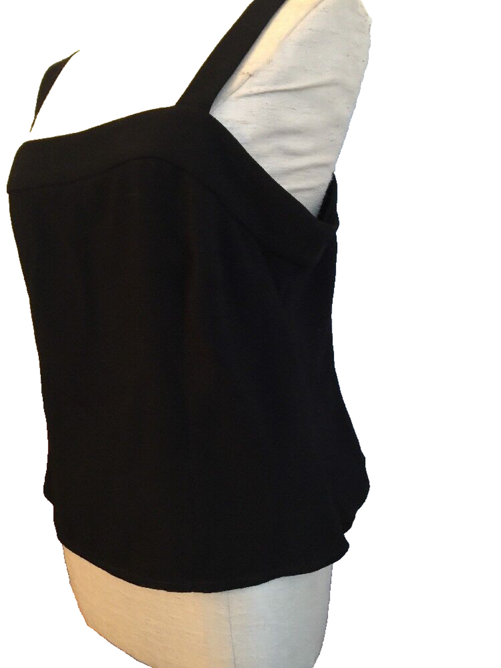 Size 18 Zelda Brand Sleeveless Shirt Side Zip Womens Thick Straps Shirt